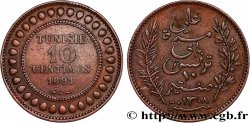 TUNISIE - PROTECTORAT FRANÇAIS 10 Centimes AH1308 1891 Paris
