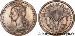 CÔTE FRANÇAISE DES SOMALIS Essai de 1 Franc 1948 Paris