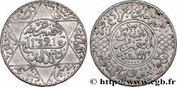 MOROCCO 5 Dirhams (1/2 Rial) Abdul Aziz I an 1321 1903 Londres