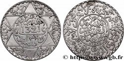 MARUECOS 2 1/2 Dirhams (1/4 Rial) Abdul Aziz I an 1321 1903 Londres