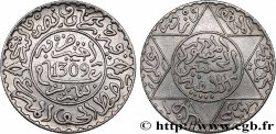 MOROCCO 2 1/2 Dirhams (1/4 Rial) Hassan I an 1309 1891 Paris