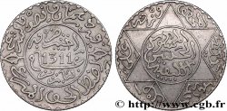 MAROC 2 1/2 Dirhams (1/4 Rial) Hassan I an 1311 (1894) Paris