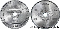 LAOS 50 Cents 1952 Paris
