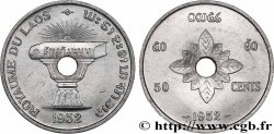 LAOS 50 Cents 1952 Paris