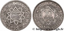 MAROKKO - FRANZÖZISISCH PROTEKTORAT 10 Francs AH 1366 1947 Paris
