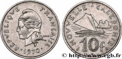 NUOVA CALEDONIA 10 Francs 1970 Paris 