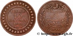 TUNISIA - French protectorate 10 Centimes AH1322 1904 Paris