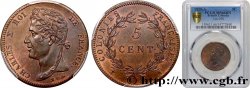 FRENCH COLONIES - Charles X, for Guyana and Senegal 5 Centimes Charles X 1825 Paris