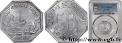 FRENCH AFRICA - SENEGAL 50 Centimes Chambre de Commerce de Kayes 1920 