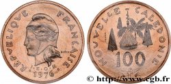 NUOVA CALEDONIA Essai de 100 Francs 1976 Paris 