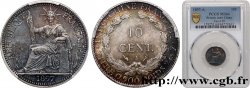 INDOCHINE FRANÇAISE 10 Centièmes 1897 Paris SPL64 