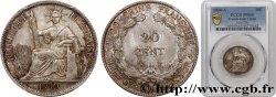 FRENCH INDOCHINA 20 Centièmes 1930 Paris MS65 PCGS