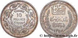 TUNISIA - FRENCH PROTECTORATE 10 Francs au nom du Bey Ahmed an 1358 1939 Paris