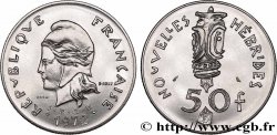 NUEVAS HÉBRIDAS (VANUATU desde 1980) Essai de 50 Francs I.E.O.M. 1972 Paris