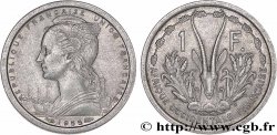 AFRICA OCCIDENTALE FRANCESE - UNION FRANCESA 1 Franc 1955 Paris 