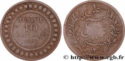 TUNEZ - Protectorado Frances 10 Centimes AH1309 1892 Paris
