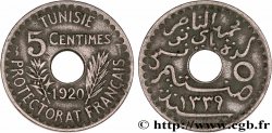 TUNISIA - FRENCH PROTECTORATE 5 Centimes AH1339 1920 Paris