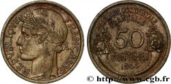 AFRICA OCCIDENTALE FRANCESA  50 Centimes Morlon 1944 Londres 