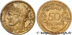 AFRIQUE OCCIDENTALE FRANÇAISE 50 Centimes Morlon 1944 Londres