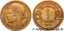 AFRICA FRANCESA DEL OESTE 1 Franc Morlon 1944 Londres