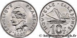 NEUKALEDONIEN 10 Francs I.E.O.M. 2002 Paris