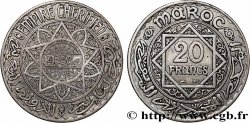MAROKKO - FRANZÖZISISCH PROTEKTORAT 20 Francs AH 1352 1933 Paris