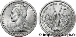 AFRICA OCCIDENTALE FRANCESE - UNION FRANCESA 1 Franc 1955 Paris 
