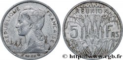 ISLA DE LA REUNIóN 5 Francs Marianne / canne à sucre 1969 Paris