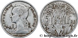 ÎLE DE LA RÉUNION 5 Francs 1955 Paris