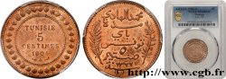 TUNISIA - French protectorate 5 Centimes AH1322 1904 Paris
