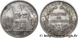 INDOCHINE FRANÇAISE 1 Piastre de Commerce 1901 Paris SUP 