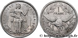 NEW CALEDONIA 1 Franc I.E.O.M. 1983 Paris