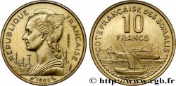 SOMALIA FRANCESA Essai de 10 Francs 1965 Paris