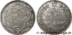 MAROKKO 5 Dirhams (1/2 Rial) Moulay Hafid I an 1329 1911 Paris