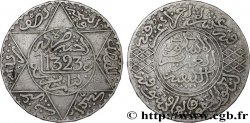 MARUECOS 5 Dirhams (1/2 Rial) Abdul Aziz I an 1323 1905 Paris