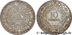 MAROC - PROTECTORAT FRANÇAIS 10 Francs an 1352 1933 Paris