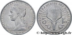 FRENCH SOMALILAND 5 Francs 1948 Paris