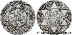 MOROCCO - FRENCH PROTECTORATE 5 Dirhams (1/2 Rial) Moulay Youssef I an 1331 1913 Paris