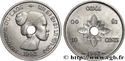 LAO 10 Cents Royaume du Laos 1952 Paris