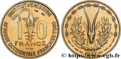 AFRIQUE OCCIDENTALE FRANÇAISE - TOGO 10 Francs Essai 1957 Paris