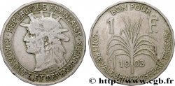 GUADELUPA Bon pour 1 Franc 1903  