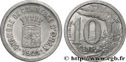 ALGÉRIE 10 Centimes Chambre de Commerce d’Oran 1921 