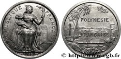 FRENCH POLYNESIA 1 Franc I.E.O.M.  1986 Paris