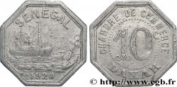 FRENCH AFRICA - SENEGAL 10 Centimes Chambre de Commerce de Dakar 1920 Dakar