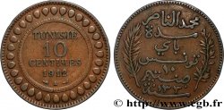 TUNISIE - PROTECTORAT FRANÇAIS 10 Centimes AH1330 1912 Paris