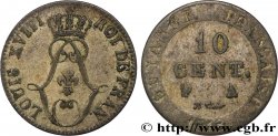 FRANZÖSISCHE-GUAYANA 10 Centimes 1818 Paris - A