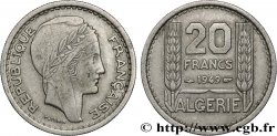 ALGERIA 20 Francs Turin 1949  XF 