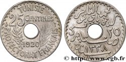 TUNISIE - PROTECTORAT FRANÇAIS 25 Centimes AH1338 1920 Paris