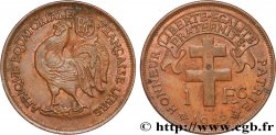 FRENCH EQUATORIAL AFRICA - FREE FRENCH FORCES 1 Franc 1943 Prétoria