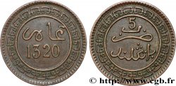 MOROCCO 5 Mazounas Abdul Aziz an 1320 1911 Birmingham